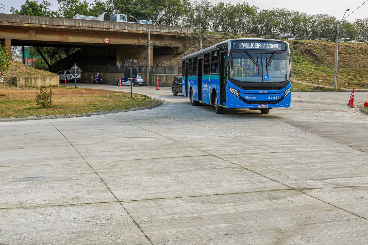 Após receber pavimento em concreto, avenida Cristóvão Colombo será liberada amanhã, 05/10