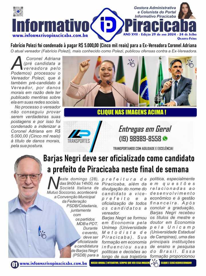 Fabrício Polezi paga R$ 5.000,00 à Coronel Adriana