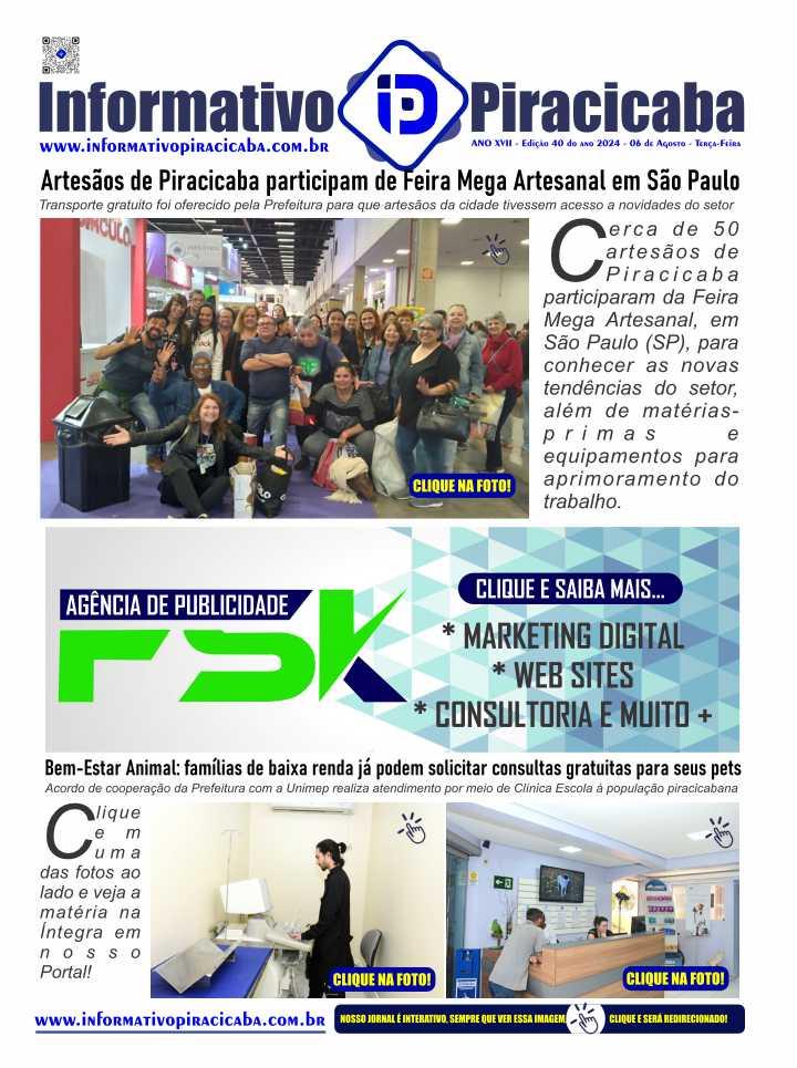Artesão de Piracicaba em São Paulo