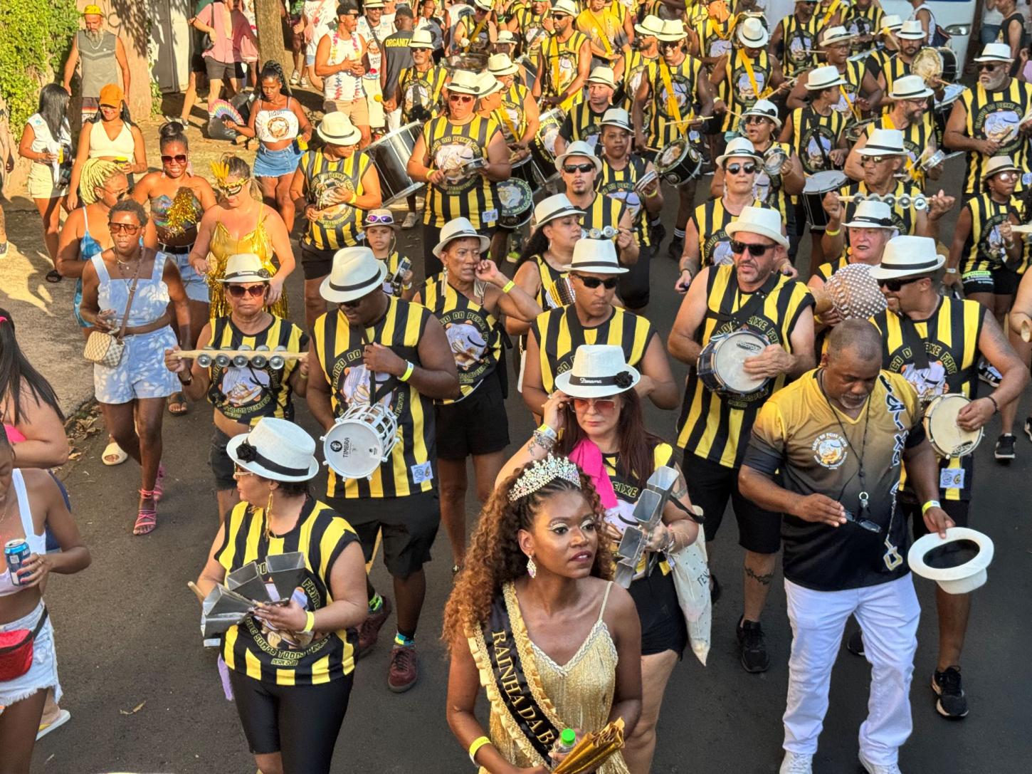 Carnaval 2025: primeiro fim de semana dos desfiles de blocos reuniu cerca de 4.000 foliões