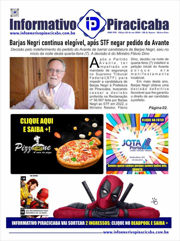 Barjas Negri continua elegível
