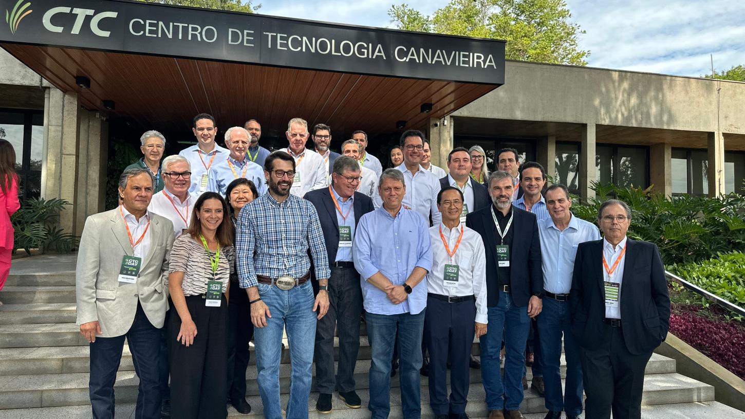 Prefeito Helinho Zanatta e governador Tarcísio de Freitas participam do CTC Day