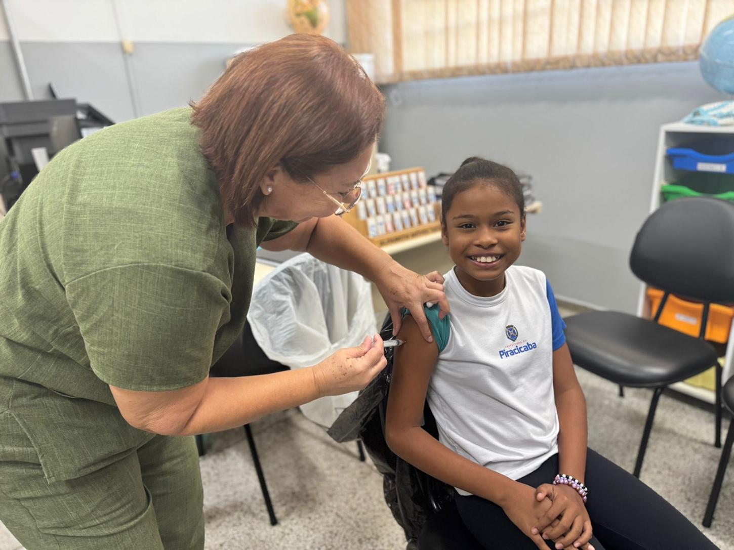 Saúde tem estratégia de intensificação de vacinação nas escolas públicas