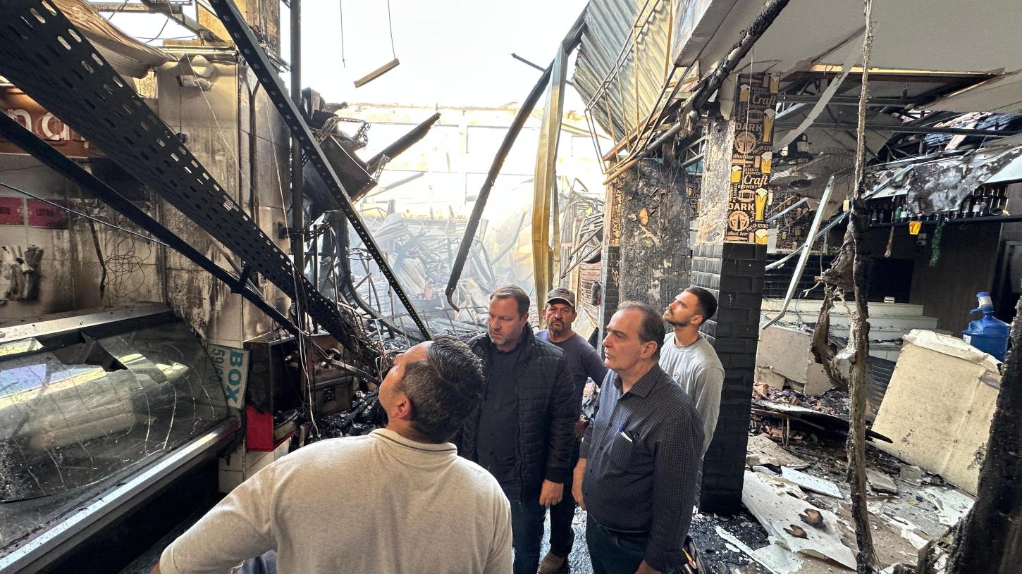 Prefeitura de Piracicaba acompanha situação do Mercado Municipal após incêndio