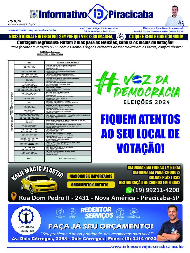 Faltam 2 dias