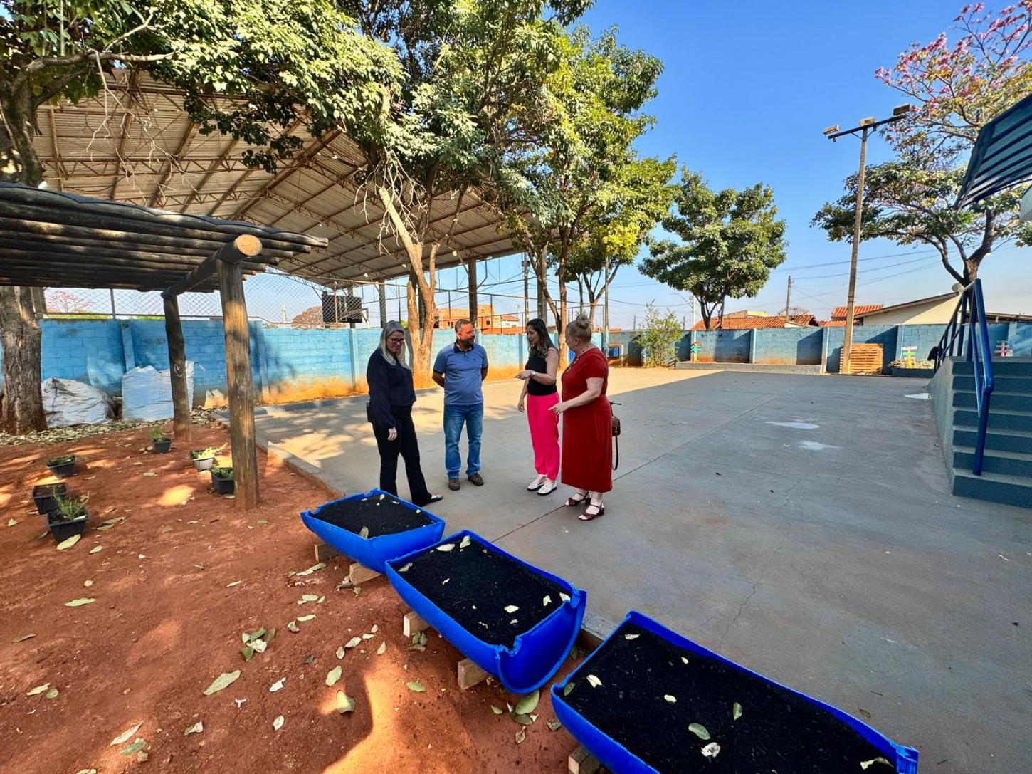 Projeto Horta nas Escolas começa com encontro formativo na EM Olivia Capranico