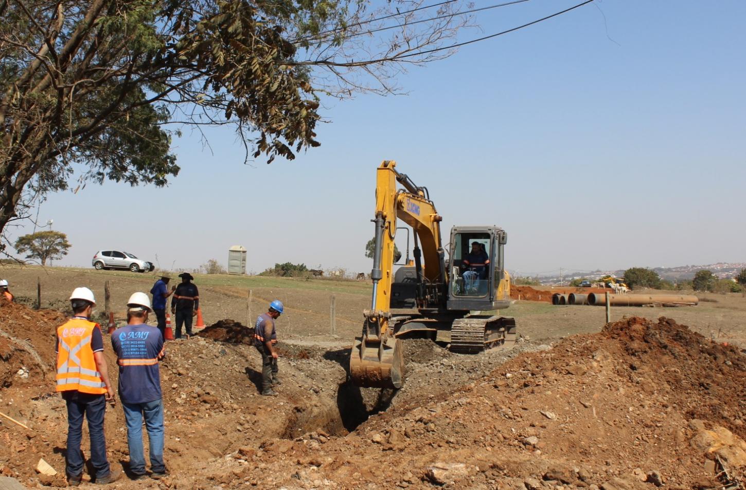 Semae conclui 90% das obras da nova adutora Santa Teresinha - Capim Fino