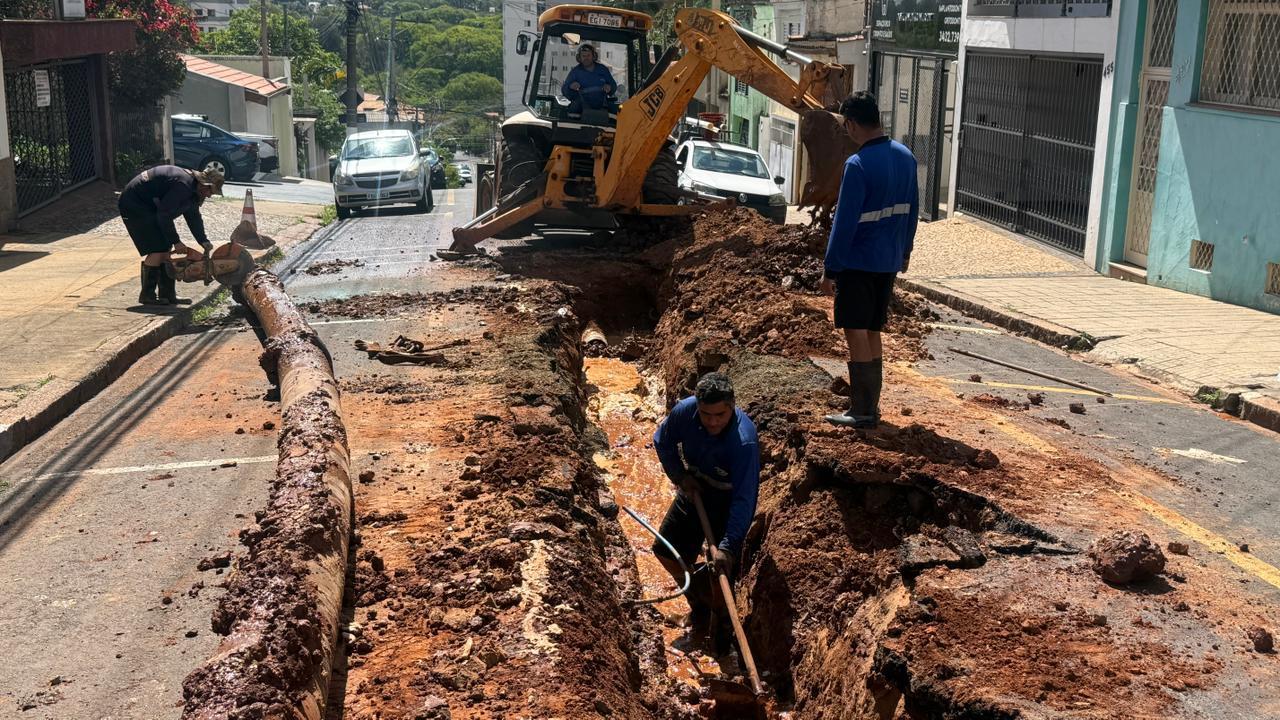 Semae troca 50 metros de rede na região central