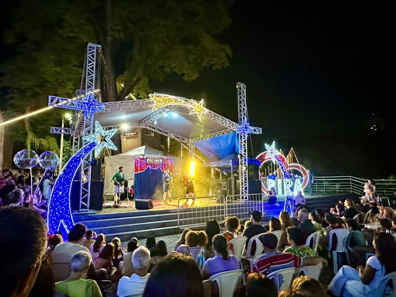 Primeiro fim de semana da programação natalina de Piracicaba reuniu público de 8.000 pessoas