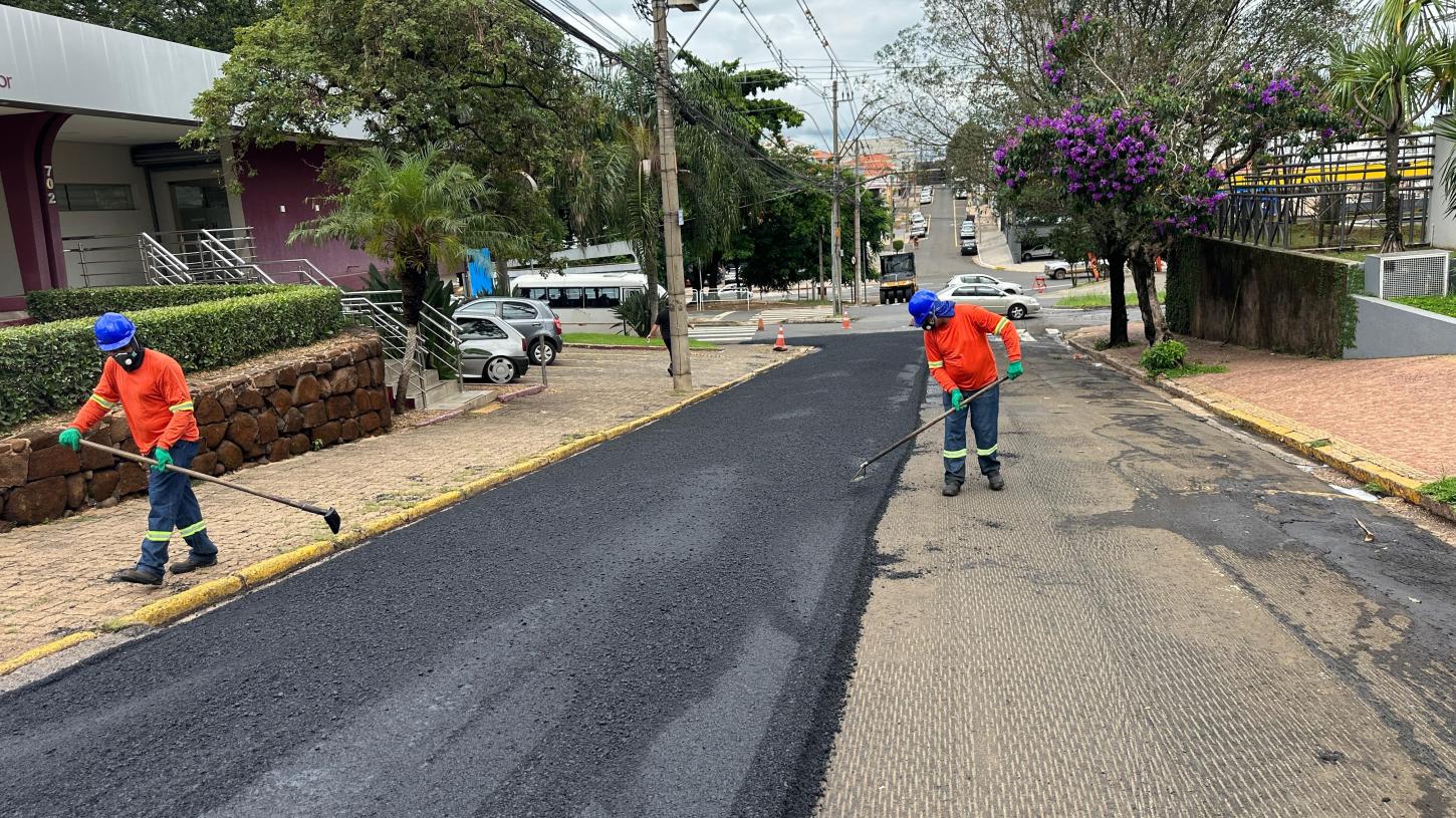 Prefeitura de Piracicaba inicia recapeamento da avenida Saldanha Marinho