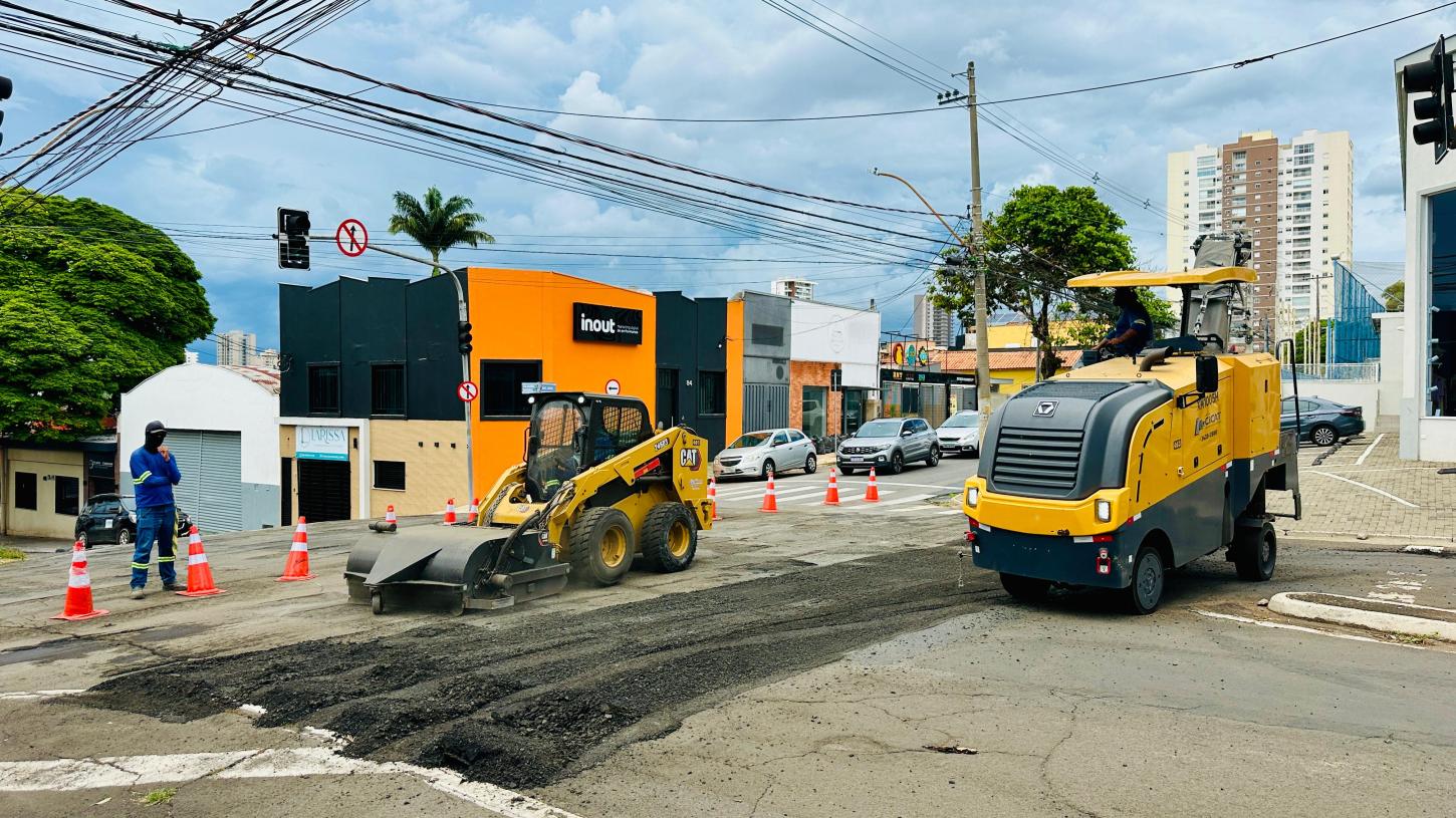 Prefeitura inicia serviços para recapeamento das avenidas Pompeia e Saldanha Marinho