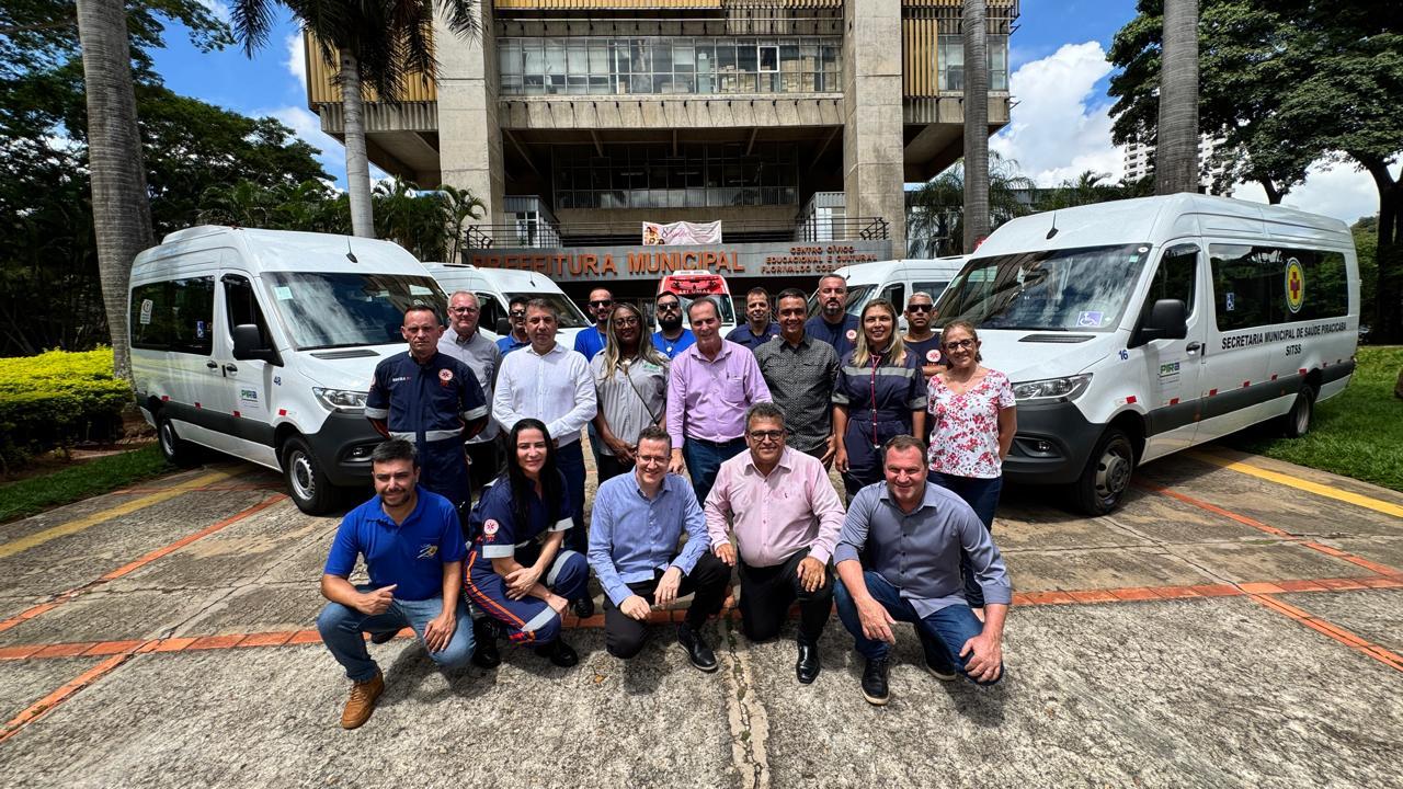 Após 7 anos, Piracicaba renova frota do Samu com novas viaturas e vans para pacientes