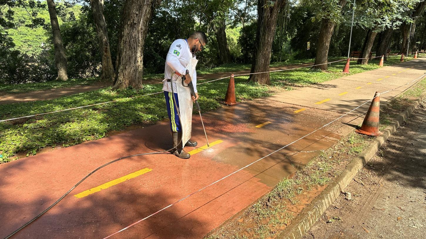 Ciclovia da avenida Cruzeiro do Sul começa a receber serviços preparatórios para reforma