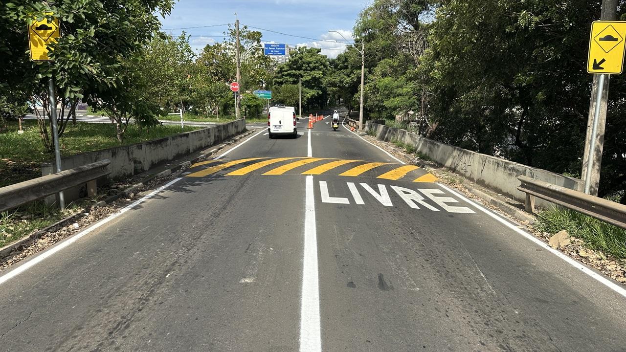 Trânsito: rotatória no bairro Higienópolis passa a ter direita livre para melhorar o fluxo de veículos