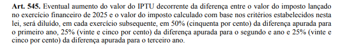 (imagem extraída do PLc 477/2025