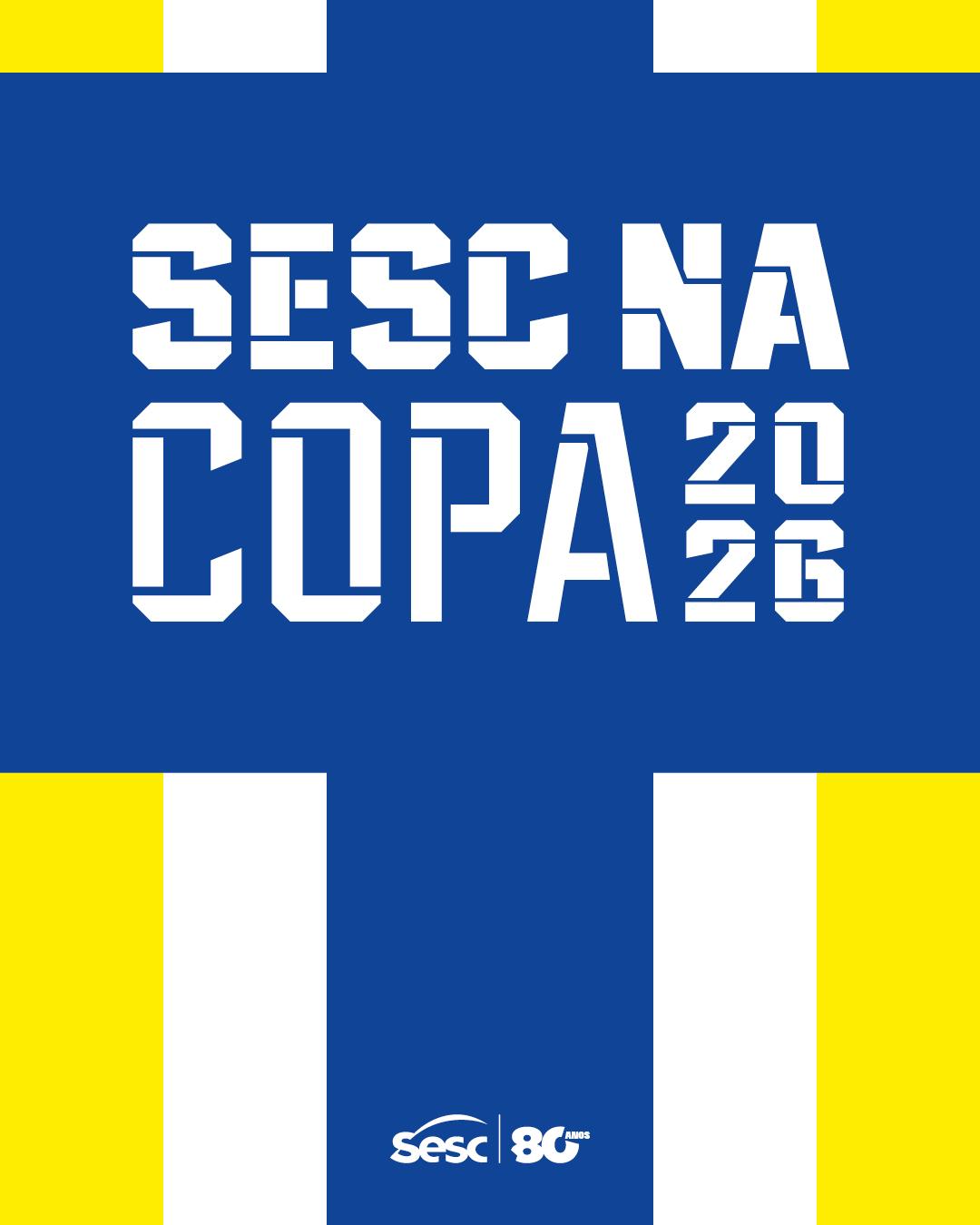 Sesc Piracicaba será um ponto de encontro para torcer, brincar e celebrar o futebol durante a Copa