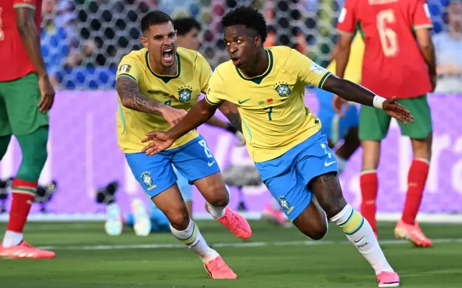 Vini Jr salva, Brasil empata com Marrocos e decepciona em estreia na Copa