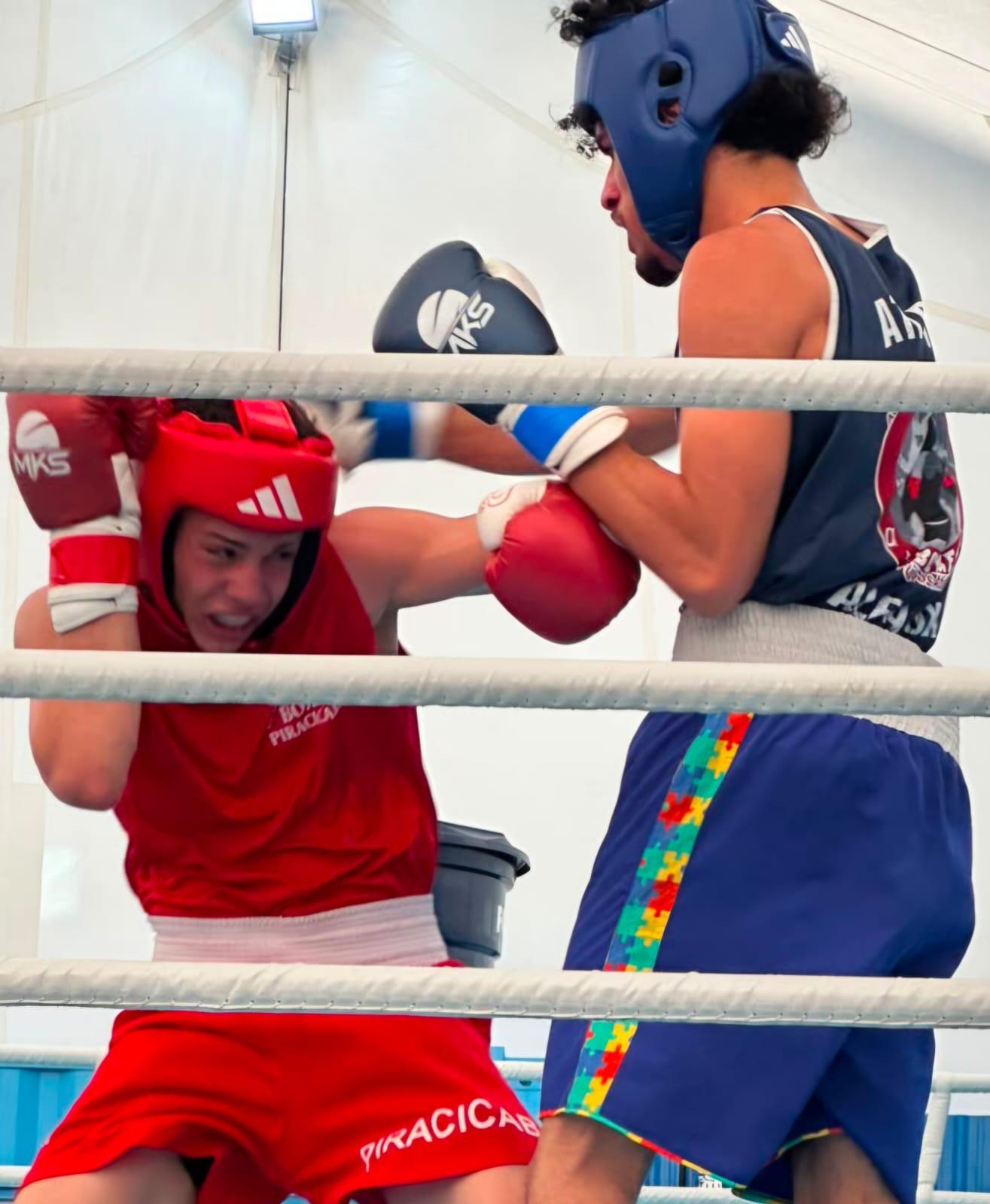 Boxe de Piracicaba é semifinalista do Paulista Juvenil   