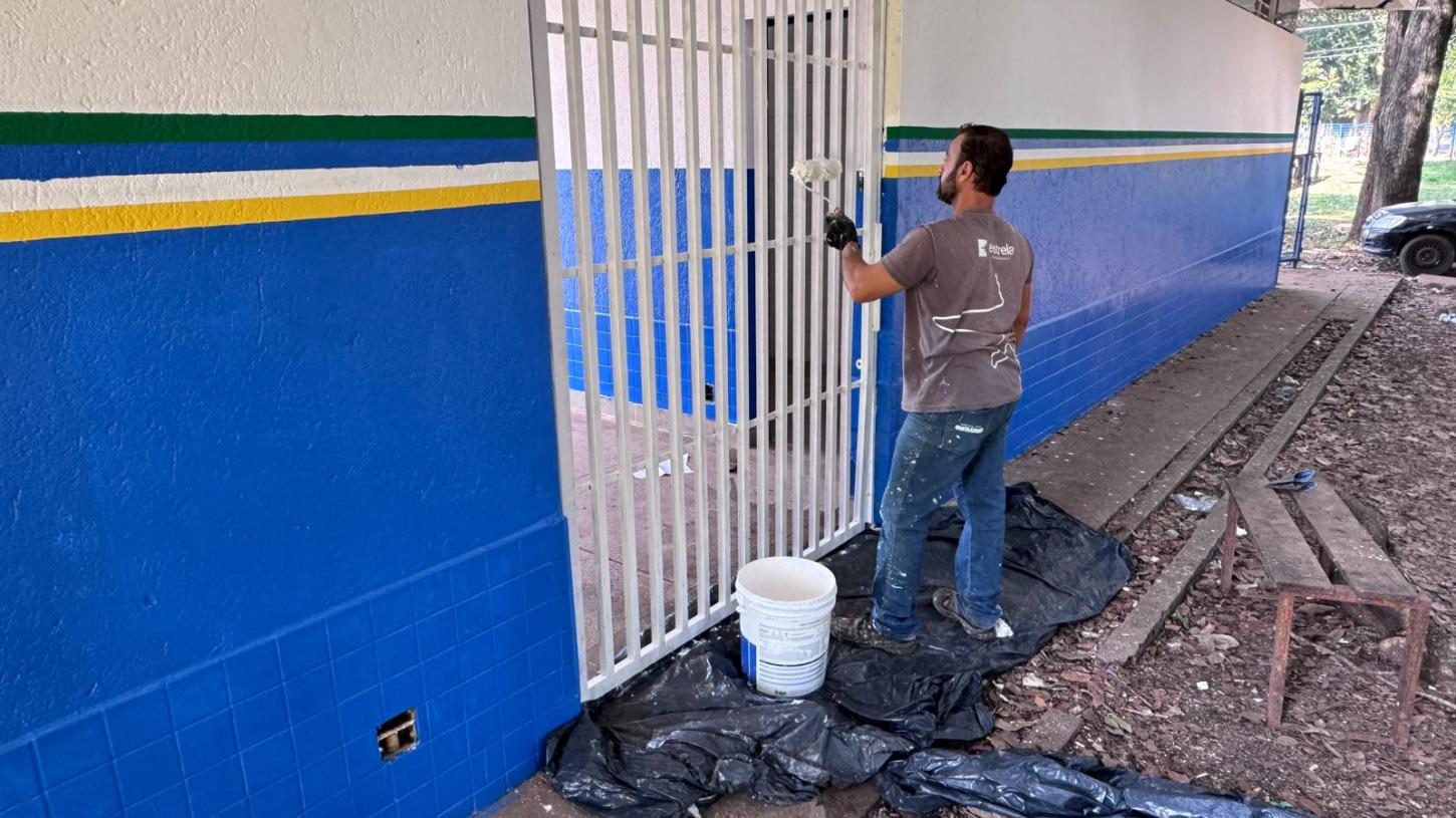 Obras de revitalização seguem em 14 espaços esportivos de Piracicaba