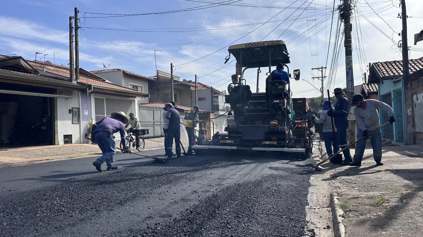  Oito bairros recebem obras de recapeamento em Piracicaba