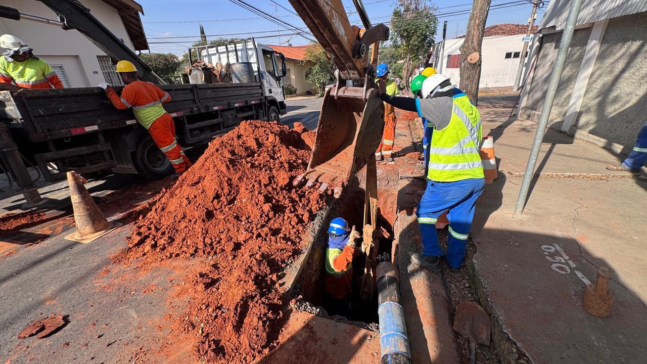 90 mil pessoas beneficiadas: Vila Independência começa a receber nova rede de abastecimento de água