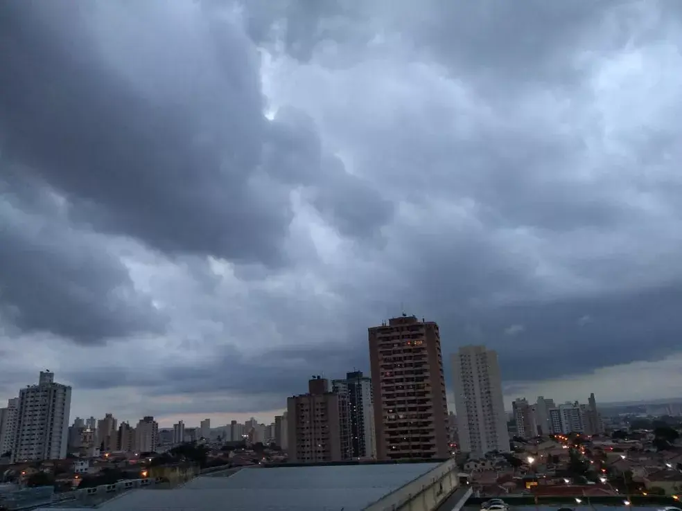 INMET emite alerta amarelo para tempestades em Piracicaba e região