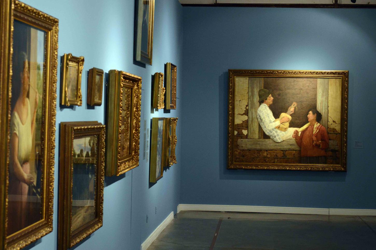 Abertura da exposição Caipiras reúne artistas e representantes da Pinacoteca do Estado
