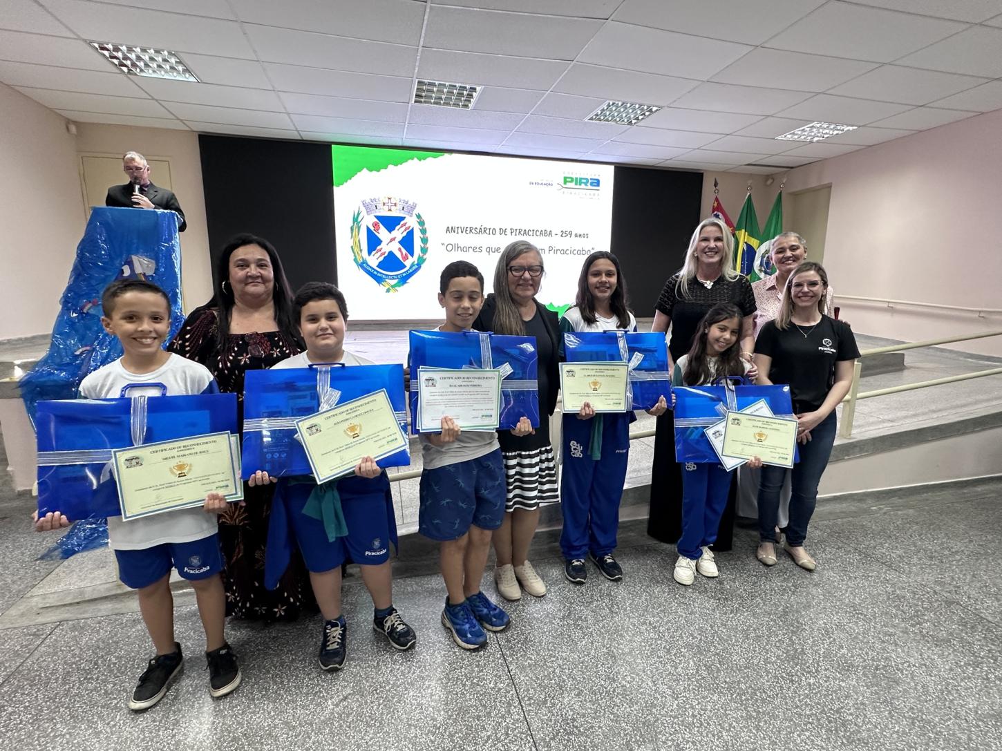  Alunos de Piracicaba ganham prêmios do MPT Na Escola