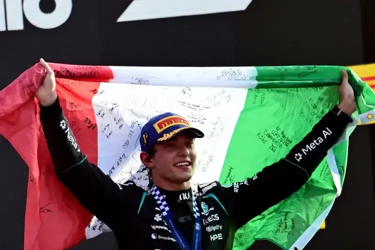 Antonelli bate recorde de 55 anos na F1 com vitória em Monza