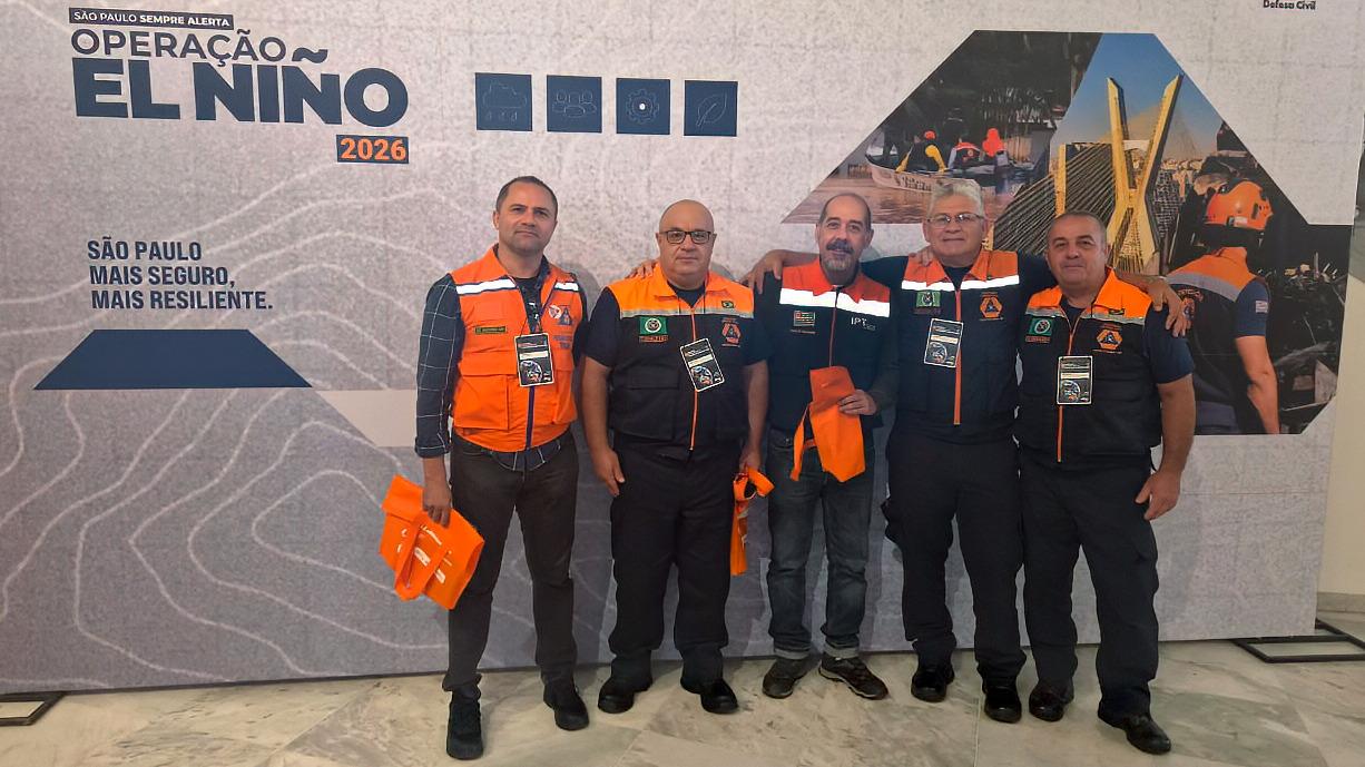 Defesa Civil de Piracicaba participa de congresso que prepara para eventos climáticos extremos   