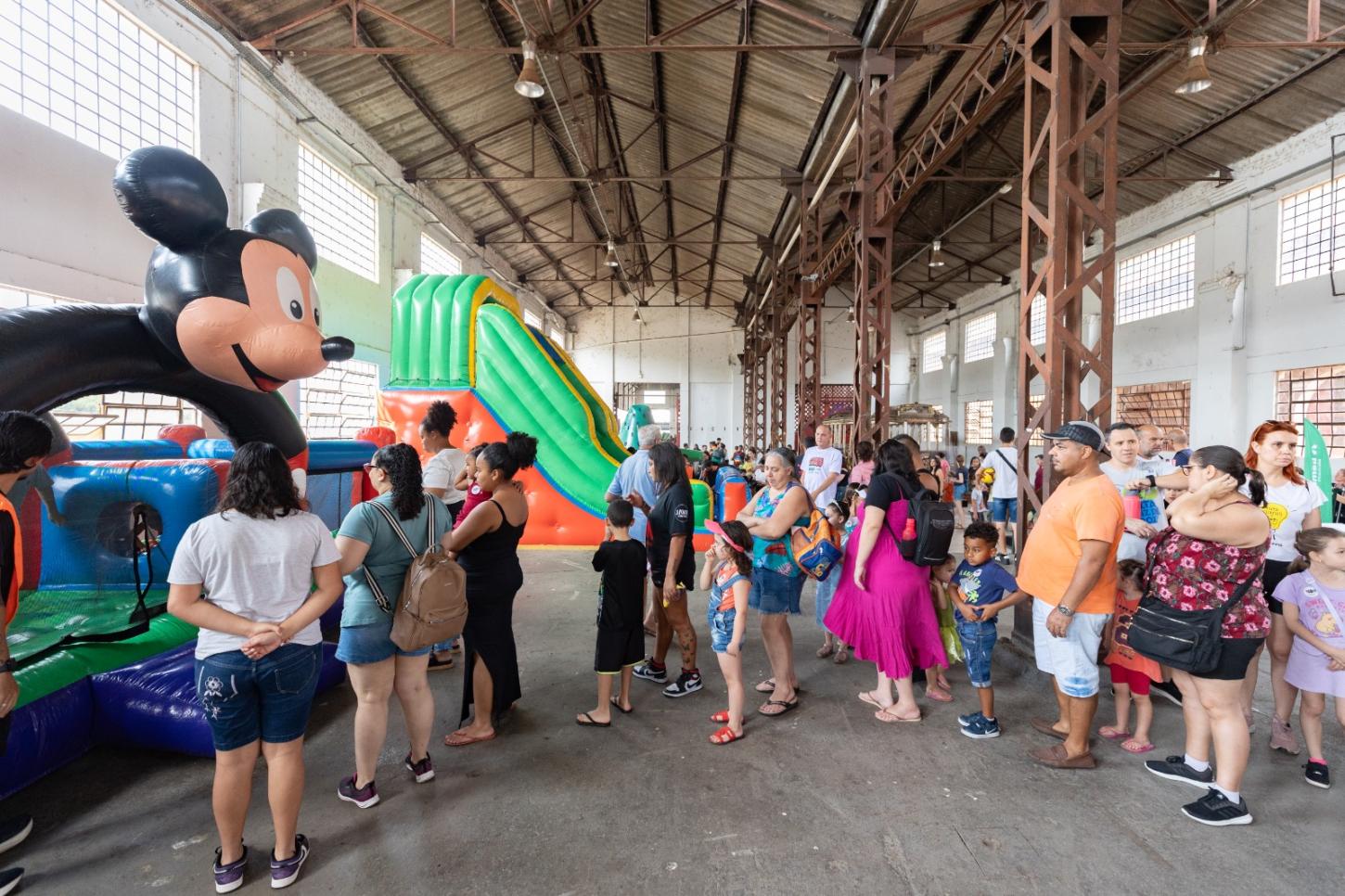 Festa das Crianças, na segunda-feira, 12/10, prevê 10 mil pessoas no Engenho Central