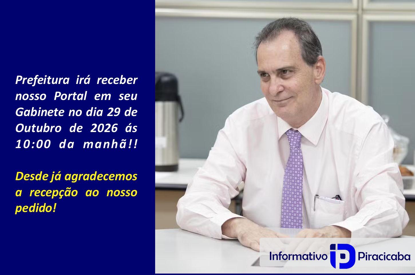 Prefeito irá receber nosso Portal 