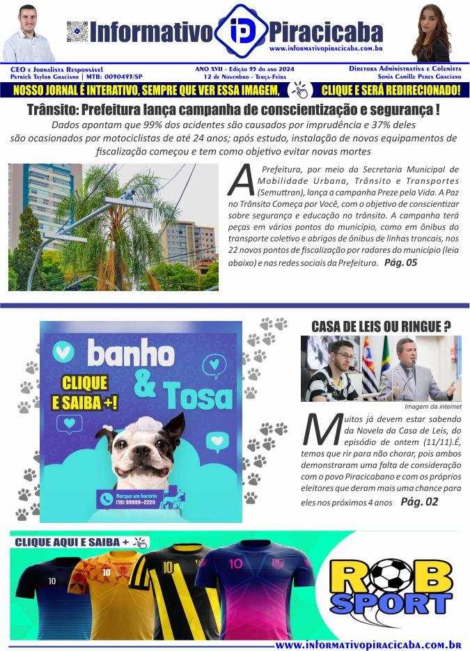 Trânsito: Prefeitura lança campanha de conscientização e segurança !