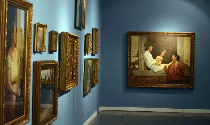 Abertura da exposição Caipiras reúne artistas e representantes da Pinacoteca do Estado