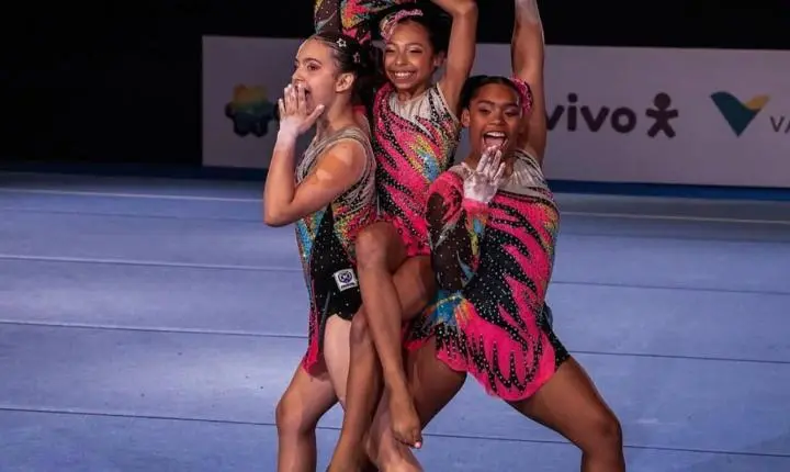 Atletas do programa de iniciação esportiva sobem ao pódio do Brasileiro e Torneio Nacional de ginástica