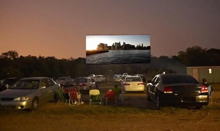 Cinema drive-in gratuito chega ao Engenho Central neste fim de semana