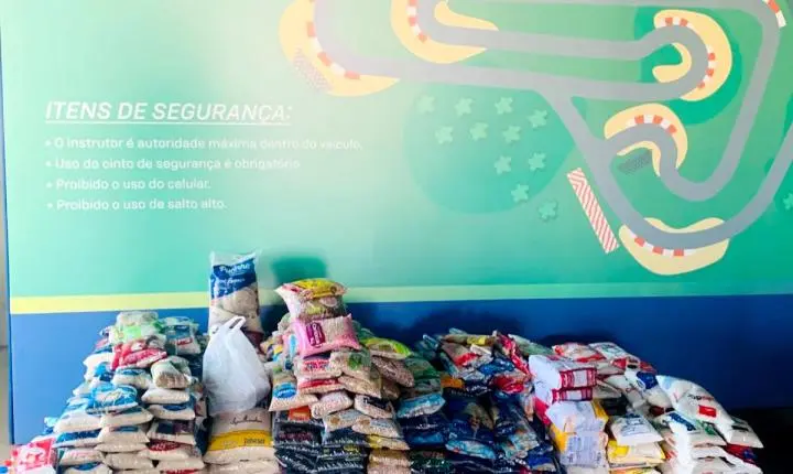ECPA arrecada duas toneladas de alimentos durante as 100 Milhas Piracicaba
