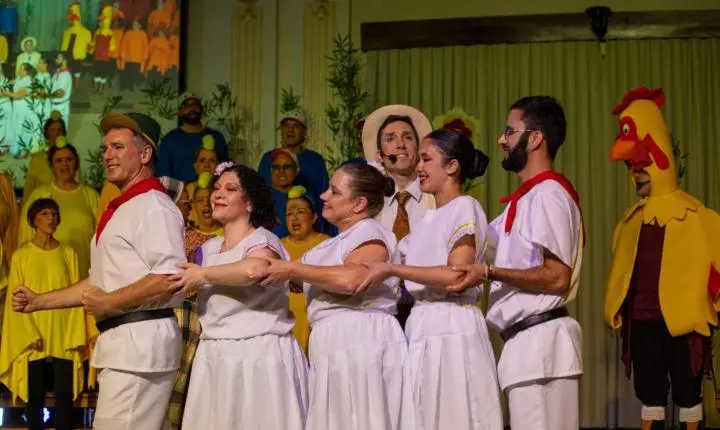 Espetáculo musical A Briga no Galinheiro é atração no Teatro do Engenho amanhã, 16/10
