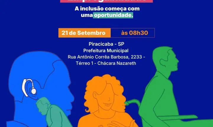 Feirão da Empregabilidade oferece 150 vagas para pessoas com deficiência na segunda-feira, 21/09