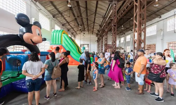 Festa das Crianças, na segunda-feira, 12/10, prevê 10 mil pessoas no Engenho Central