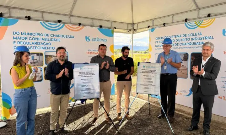 Governo de SP entrega obras de abastecimento de água e coleta de esgoto na região de Campinas