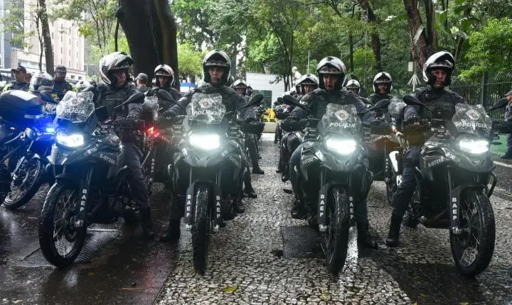 Governo de SP lança o BRAvO, batalhão da PM que une inteligência, mobilidade e pronta resposta