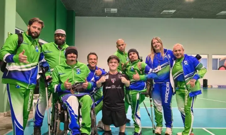 Halterofilismo paralímpico de Piracicaba participa do Paresp