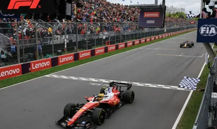 Hamilton exalta 'gratidão' após pódio no GP do Canadá de F1