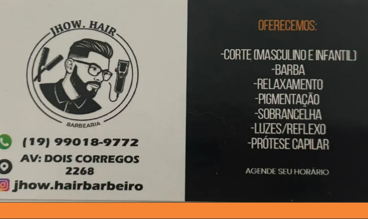 Jhow Hair - Barbeiro