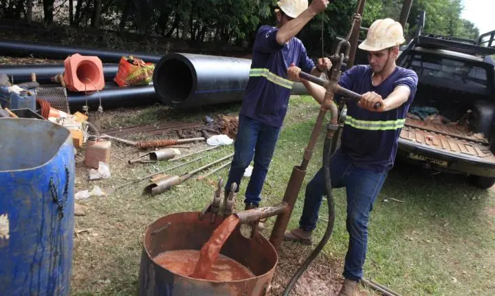 Mais água: começam as obras dos reservatórios na região da Torre de TV, com capacidade para 6 milhões de litros