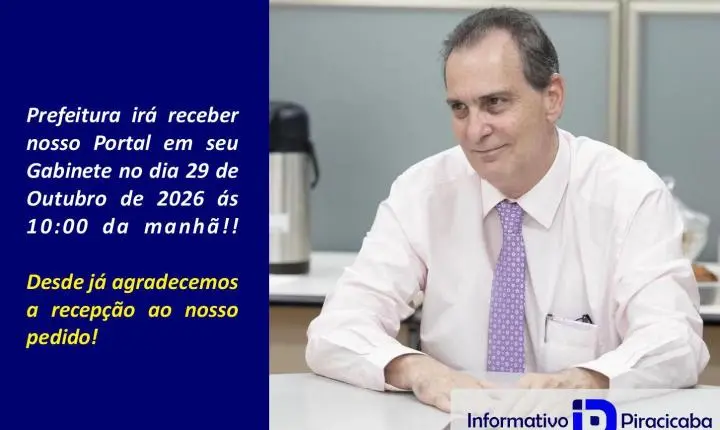 Prefeito irá receber nosso Portal 