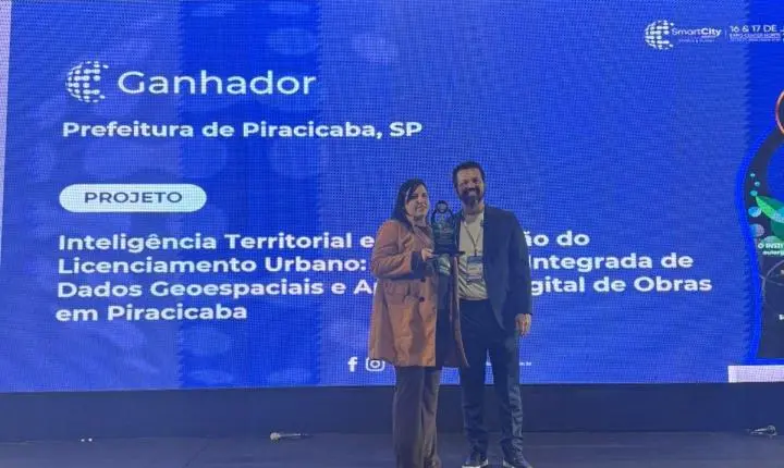 Projeto de Georreferenciamento da Prefeitura conquista Prêmio InovaCidade 2026
