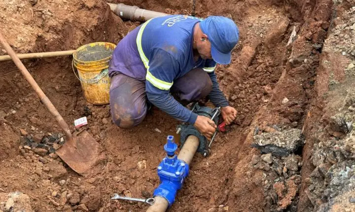 Redução de perdas d'água: 800 novos registros de rede já foram instalados em Piracicaba