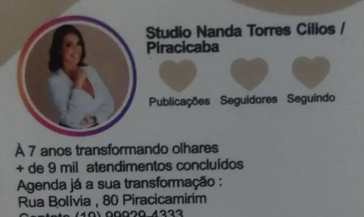 Studio Nanda Torres Cilios